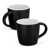 Black White Fitzroy Coffee Mugs